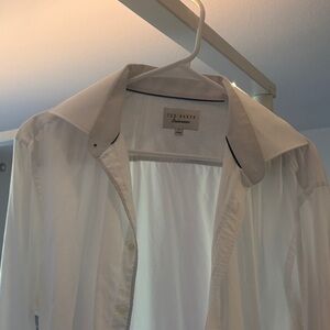 Ted Baker Classic White Button-Up Shirt